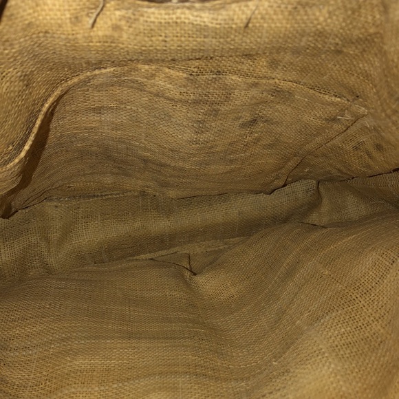 HP 10/22/23 Vintage 50’s 60’s Hand Woven Straw Purse w/ Floral Design - Picture 7 of 15